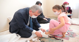 BAŞKAN BEYAZGÜL’DEN ÇAT KAPI ZİYARETİ