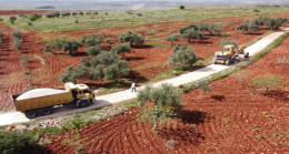 “SAKLI CENNET” HALFETİ KIRSALINDA YOL ÇALIŞMALARI HIZLANDI