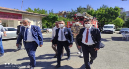 HÜSEYİN KIRAN, CHP `Lİ BELEDİYE BAŞKANLARI İLE BERABER ESNAFI ZİYARET ETTİ