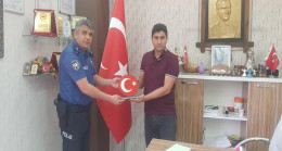 BAŞ KOMSER ALPASLAN SEÇİLMİŞ, HÜSEYİN KIRAN `I ZİYARET ETTİ