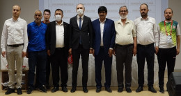BAŞKAN KUŞ, ŞAMPİYON TAKIMLA BİR ARAYA GELDİ