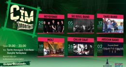 Çim Konserleri 29 Temmuz’da başlıyor