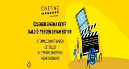 Film keyfi Cinetime’da yeniden başlıyor