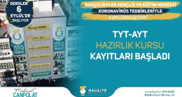 HALİLİYE’DE TYT-AYT KURSU KAYITLARI BAŞLADI