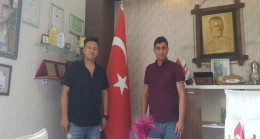 AKIN ÇALIŞICI`DAN HÜSEYİN KIRAN `A  ANLAMLI ZİYARET