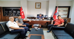 HÜSEYİN KIRAN `DAN EMNİYET AMİRİNE ZİYARET