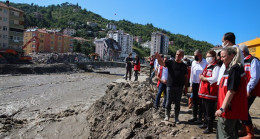 Sosyal yardımlar afetzedelere ulaştırılıyor