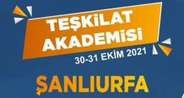 AK Parti “Teşkilat Akademisi” devam ediyor