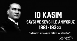 MEHMET DANAOĞLU `NDAN 10 KASIM MESAJI