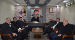 HALFETİLİLER DERNEĞİNDEN ESNAF VE SANATKÂRLAR KREDİ VE KEFALET KOOPERATİFİ BAŞKANI LEVENT YILDIRIM  `A ZİYARET