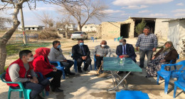 KAYMAKAM DUMAN VE BAŞKAN UÇAR ŞEHİT AİLELERİNİ ZİYARET ETTİ