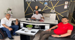 HÜSEYİN KIRAN `DAN HALİL BEĞİT `E HAYIRLI OLSUN ZİYARETİ