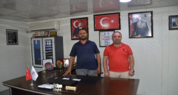 MEHMET TEVFİK GÜLSOY `DAN BAŞKAN MÜSLÜM IŞIK `A ZİYARET
