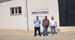 MEHMET TEVFİK GÜLSOY, ALP TEKSTİL HALFETİ `Yİ ZİYARET ETTİ