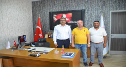 Mehmet Tevfik Gülsoy `dan Birecik Devlet Hastenesi Başhekimi Uzm. Dr. Müslüm Şahin `e ziyaret