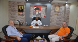 MEHMET TEVFİK GÜLSOY `DAN BAŞKAN LEVENT YILDIRIM ` A ZİYARET