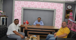 MEHMET TEVFİK GÜLSOY `DAN BAŞKAN ALKAN KAYABAŞI ` YA ZİYARET