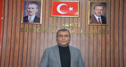AK PARTİ BİRECİK İLÇE BAŞKANI HALİL YAVUZ `DAN MİRAÇ KANDİLİ MESAJ
