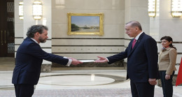 Kuzey Makedonya büyükelçisinden güven mektubu