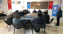 ÖMER DEMİR AK PARTİ HALFETİ İLÇE BAŞKANLIĞI ZİYARET ETTİ