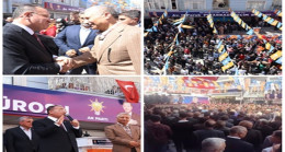BİNLERCE VATANDAŞIN KATILDIĞI AK PARTİ BİRECİK SEÇİM BÜROSU AÇILDI