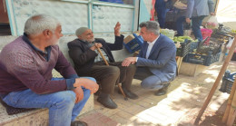 GÜNBEĞİ, SEÇİM ÇALIŞMALARINI SÜRDÜRÜYOR
