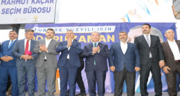 MAHMUT KAÇAR’IN SEÇİM BÜROSU AÇILIŞI YOĞUN KATILIMLA GERÇEKLEŞTİ, GÖRÜNTÜLÜ