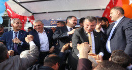 CEVHERİ’NİN SEÇİM BÜROSU AÇILIŞI MİTİNGE DÖNÜŞTÜ