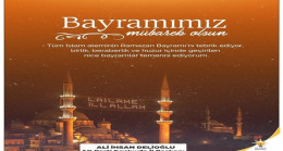 AK PARTİ ŞANLIURFA İL BAŞKANI ALİ İHSAN DELİOĞLU’NDAN RAMAZAN BAYRAM MESAJI