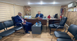 AK ADAY AV.MEHMET FARUK PINARBAŞI`DAN ÖMER DEMİR`E ZİYARET