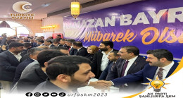 AK PARTİ PAYRAMLAŞMA PROGRAMINA VATANDAŞLARDAN YOĞUN KATILIM