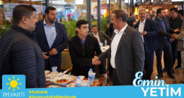 Emin Yetim Merkez Mahalle muhtarları ile bir araya geldi