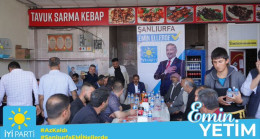 SANAYİ ESNAFINDAN EMİN YETİM’E TAM DESTEK