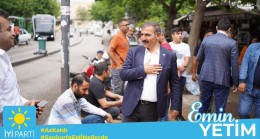 İYİ PARTİ ADAYI YETİM HAŞİMİYE ESNAFINI DİNLEDİ