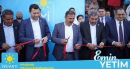 ADAY YETİM, MUSA MANGAL EYYÜBİYE SEÇİM OFİSİ AÇILIŞINA KATILDI