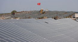 BAŞKAN BEYAZGÜL MÜJDEYİ VERMİŞTİ GÜNEŞ TARLALARI ARTIYOR