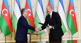 Azerbaycan-Özbekistan belgeleri imzalandı