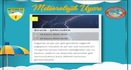 Meteorolojik Uyarı ❗