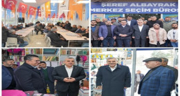 BAŞKAN BEYAZGÜL BİRECİK VE HALFETİ’YE ADETA ÇIKARMA YAPTI