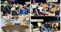 BİRECİK ÜLKÜ OCAKLARINDAN AŞURE İKRAMI YAPILDI