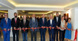 Cumhurbaşkanı Ersin Tatar, YDÜ Güzel Sanatlar Temmuz Sergisinin açılışını yaptı