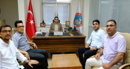 ŞANLIURFA BAROSU BİRECİK İLÇE TEMSİLCİSİ AVUKAT SALİH BOYATAN `DAN KAYMAKAM MUSTAFA GÜRBÜZ’E ZİYARET 