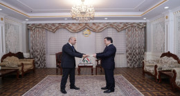 Presentation of the copy of сredential of new Palestinian Ambassador