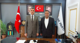 AK PARTİ BİRECİK İLÇE BAŞKAN ADAY ADAYI SELAMİ İNCEDAL `DAN AK PARTİ ŞANLIURFA İL BAŞKANI MEHMET İLHAMİ GÜNBEĞİ`YE ZİYARET