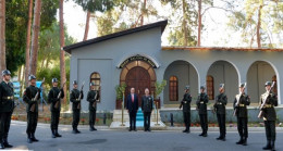 Cumhurbaşkanı Ersin Tatar, Kıbrıs Türk Barış Kuvvetleri (KTBK) Komutanı Tümgeneral Sebahattin Kılınç’ı ziyaret etti