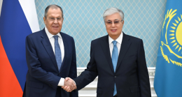 Devlet başkanı Rusya Dışişleri Bakanı Sergey Lavrov’u kabul etti