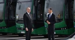 İlham Əliyev Zığ Elektrik Avtobus Parkının fəaliyyəti ilə tanış olub