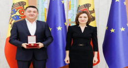 Moldova Prezidenti soydaşımızı medal ilə təltif edib