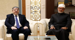Azərbaycan diasporunun sədri Misir müftisi ilə görüşüb