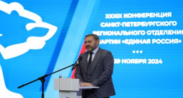 St.Petersburg Yasama Meclisi Başkanı Alexander Belsky, Birleşik Rusya’nın bölgesel şubesinin sekreteri seçildi